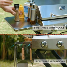 ONLYFIRE GRILLS Portable Propane Gas Grill with Foldable cart, BBQ Grill