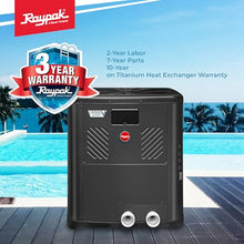 Raypak Crosswind V Pool Heat Pump - Spa and Pool Heater with Free Wi-Fi for Fleet Monitoring, Hybrid Heating for Above Ground and In-Ground Pools