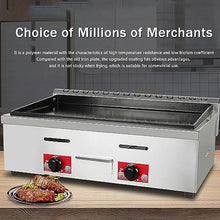 Gas Griddle LPG Commercial Stainless Steel Heavy Duty Restaurant Outdoor Tabletop Griddle Gas Baking Plate Burger Grill Burners for Camping, Tailgating, Kitchen-BBQ Grill with Knobs & Ignition