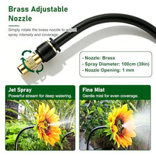 Sunflower Shape Misting Sprinkler Head with Hose, Drip Irrigation System