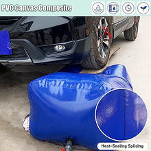 KGBNYSS Tear-Resistant Water Bag 100 200 500 800 1000 1500 Gallon, Outdoor Agricultural Irrigation Farm Rain Barrels/Water Collection System(1703L/450Gal/1.8x1.2x0.79 m)
