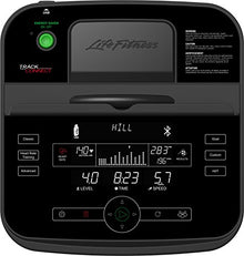 Life Fitness C3 Upright Indoor Cycling Exercise Bike with Track Connect Console Silver
