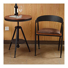 Dining Table Round Small Office Table Conference Table Coffee Meeting Table Outdoor Side Table (Color:1,Size:55cm in Diameter) (1 60cm in diameter)