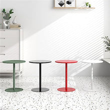 Fodalob 28.3in Height Indoor Outdoor Pub Bistro Table Round Dining Table, More Color(Matte Black,60x72cm)