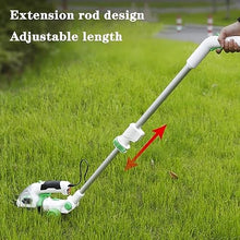 AMYYTL Push Along Lawn Mower Manual Mower Electric Lawn Mower Removable 2-in-1 Electric Lawn Mower Small Household Multifunctional Weeder
