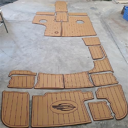 Valman EVA Faux Teak Decking Floor Pad for 2007 Chaparral 220 SSI - Multiple Color Options