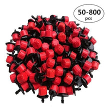 HUIZHUGS Ship Accessories 50-800pcs Adjustable Irrigation Drippers Sprinklers 1/4'' Emitter Dripper Micro Drip Irrigation Sprinklers Irrigation Accessories(800 PCS)