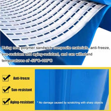 Folding Fish Pond Indoor, Collapsible Pool Fish Pond PVC Leak-Proof(3.5x1m/11.48x3.28 ft)