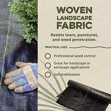 Dewitt Pro-5 Heavy-Duty Weed Barrier Fabric, 5 oz, 5 x 250 Feet, 5-Pack