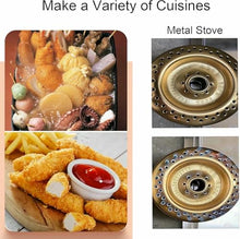 Deep Fryer 6L/12L Commercial Gas Fryer, Stainless Steel Outdoor Cooker, for Home Kitchen Restaurant~/