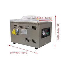 TECHTONGDA Chamber Vacuum Sealer Machine 110V for Food Saver Home & Commercial Use