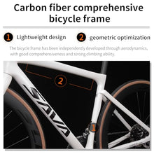 SAVADECK Carbon Road Bike White
