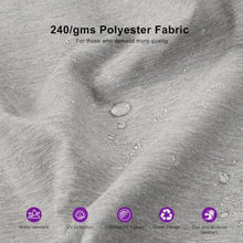 9' X 12' Double Top Rectangle Cantilever Patio Umbrella,Pebble Grey