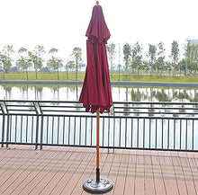 OREKPOT Patio Umbrella Outdoor Umbrella Garden Furniture Beach Umbrella Sunshade for Pool Patio & GardenUV Protection Adjustable Height Easy Setup
