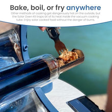 Portable Camping Cookware Set with Foldable Stove and Solar Oven, Ideal for Outdoor Cooking and Emergency Survival