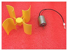 Miniature Wind Turbine Vertical Wind Alternative Energy Generator DIY Technology Making Physical Power Principle Outdoor Power Tools
