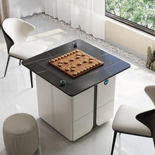 LICONG-2019 Tea Table Balcony Tea Table Modern Rock Slab Kung Fu Tea Table Liftable and Movable Tea Table Tea Brewing Kettle Side Table(Small)