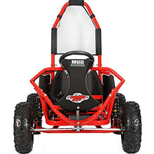 MotoTec Mud Monster Kids Electric Go Kart 48v 1000w Full Suspension Red