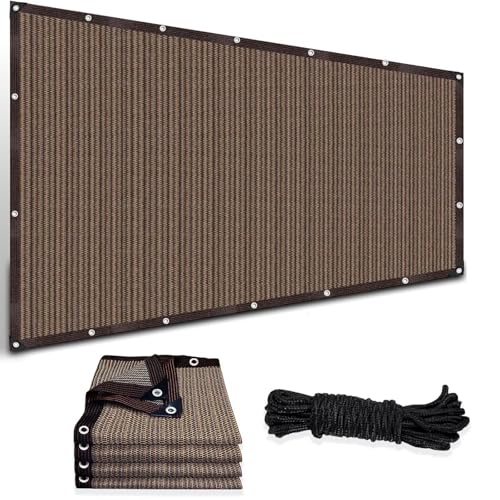 50 x 100Ft Shade Cloth - for Plants Greenhouse, 90% Sunblock Shade Sails -for Outdoor Garden Pergola Patio Lawn Sun Shade Cloths for Kennel Chicken Coop Easier to Hang Shade Net Cover
