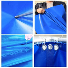 PHLEPS Fish Farming Thickened Fish Pond, Foldable Pet Dog Pool Portable Kiddie Pool Tarpaulin Fish and Shrimp Breeding Pond for Garden Farming Water Storage Frame Not Included (Color : Green, Size :
