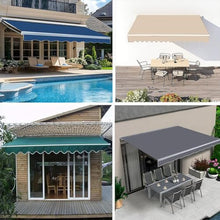 Gazebo Replacement Canopy Blue Waterproof UV Resistant 3x2m/10x6.5ft Outdoor Sun Protection Cover for Patio & Garden