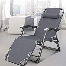 Load-Bearing 440 Ib Outdoor Lounge Chairs- Stylish Folding Lounge Chair for Outdoor Pool Beach Patio Lawn- Durable Oxford Fabric