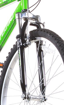 Titan Trail 21-Speed Suspension Men's Mountain Bike 18-Inch Frame Green/Black