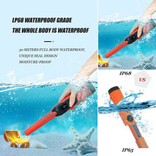 Portable Handheld Metal Detector, Professional Underground Industrial Detector, Auxiliary Tool, Outdoor, Gift for Family and Friends(Color:B)