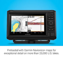 Garmin ECHOMAP UHD2 73sv Ice Fishing Bundle with Navionics+ Maps Black