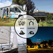 6-Pack ExpertPower 100 Watt 12 Volt Monocrystalline Solar Panel, Compact Design 35.43 X 22.83 X 1.18 in, High Efficiency Module PV Power for Battery Charging Boat, Caravan, RV, Off Grid Applications