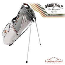 Sun Mountain 2023 Mid Stripe Golf Stand Bag White-Cadet-Brick
