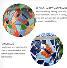 FAFACAI Flower pots Outdoor Garden Flower Pot Flower PotHandmadeTile Craft Flower Pot Flower Pot Garden Balcony Terrace-E (Color : C) (D)