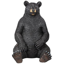 Design Toscano Bear-Zerk Giant Sitting Black Bear Statue