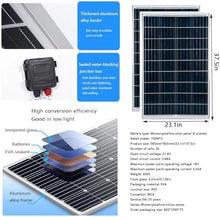 KZZAAO 1000W Wind-Solar Hybrid Power Generation System