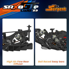 Serpent SRX8 GTE LWB 1/8 On-Road RC Car Kit with Carbon Fiber & CNC Aluminum Parts