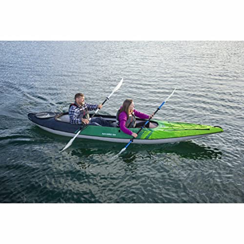 AQUAGLIDE Navarro 145 Convertible Inflatable Kayak Green