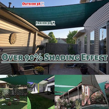 GJZDPMY 90% UV Resistant Dark Green Patio Umbrella Canopy x 9m Fabric for Garden & Outdoor Use Perfect Sune for Patios and Backyards