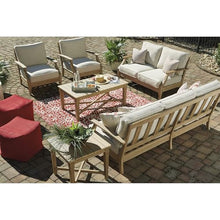 Signature Design by Ashley Clare View 1-Piece Eucalyptus Outdoor Sofa