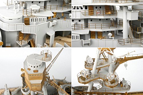MK.1 Design 1:200 USS BB-39 Arizona Detail-up Parts DX.II Pack Multicolor