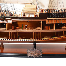 Old Modern Handicrafts Premium HMS Endeavour Model Ship Brown