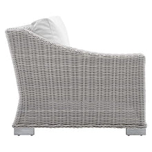 America Luxury - Outdoor Modern Rattan Lounge Chair White
