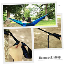 MaGiLL 5 Sets Hammock Strap Heavy Duty Hook Hammock Fixing Strap Chair Carabiner Rope Heavy Duty Hammock Outdoor Hanging Hooks Outdoor Camping Chairs Clothes Rack Polyester Buckle