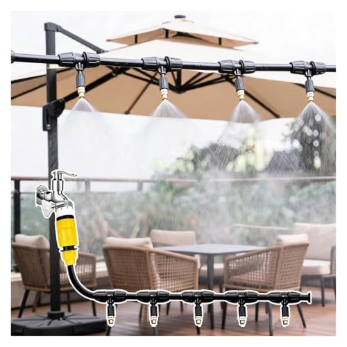 PYYDJQ Adjustable Outdoor Misting Cooling System Kit