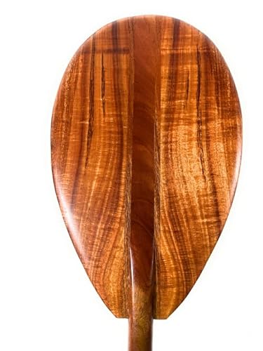 Tikimaster Premium Curly Koa Paddle 60" Steersman Made in Hawaii