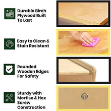 Wood Designs Resource Cabinet 84" Natural Wood