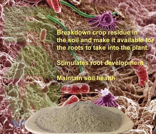 RAW Microbes Bloom 25lb - Beneficial Microbial Inoculant for Flowering Plants