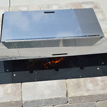 Firebuggz Fire Pit Cover, Stainless Steel, 32" Square