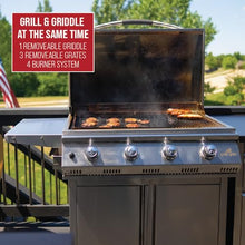 Grilla Primate Propane Grill - 4 Burner, 490 Square Inches Cook Space
