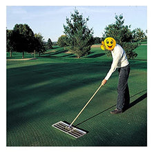 Aikimfuly Lawn Level Rake Lawn Leveling Rake, 4.5 FT Lawn Leveling Rake with Stainless Steel Pole, Level Soil Or Dirt Ground Surfaces Easily, Suit for Garden Backyard Golf/Lawn