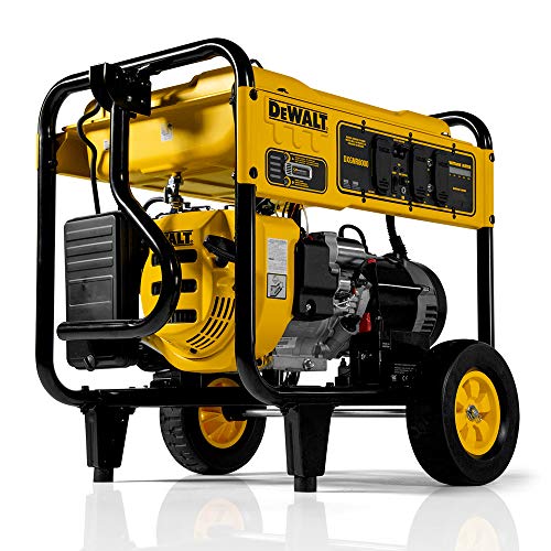 DEWALT 10000/8000-Watt Electric Start Gas Powered Portable Generator with Idle Control, GFCI Outlets and CO Protect-DXGNR8000 DXGNR8000